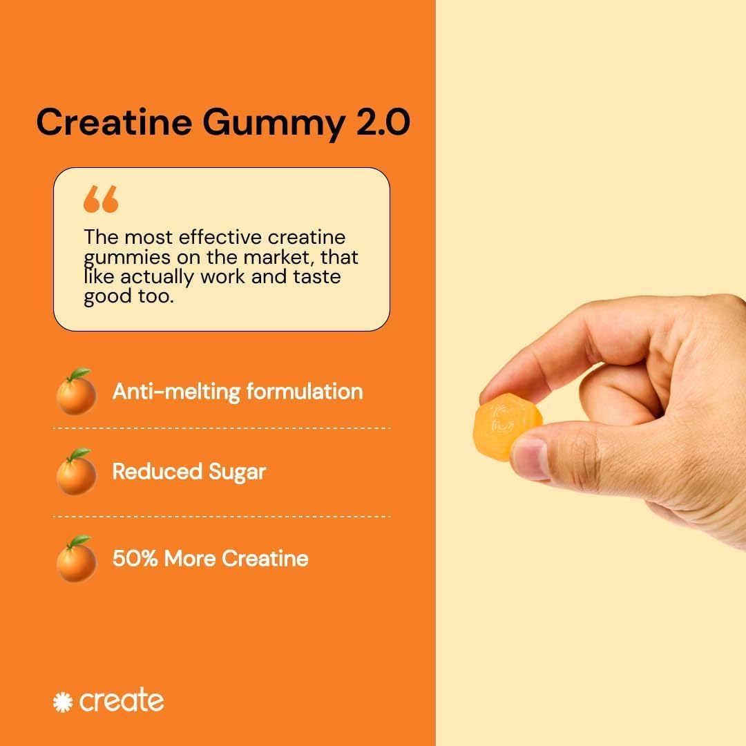 Creatine Monohydrate Gummies for Men & Women – Boost Strength & Performance - GREEN MART LAND