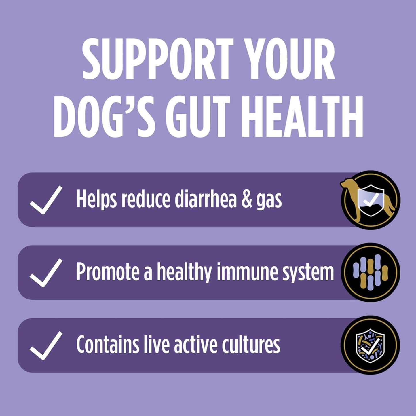 Purina Pro Plan FortiFlora Canine Probiotic Supplement – 30 Count Box for Digestive & Immune Health
