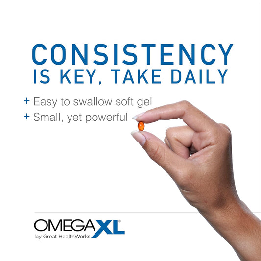 OmegaXL Joint & Muscle Support Supplement Drug-Free 300 Softgels