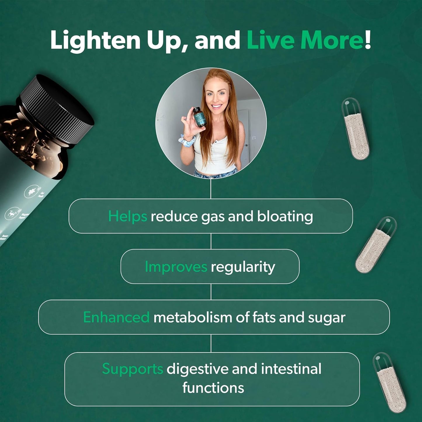 BIOMA Probiotics for Weight Management & Digestive Health β 3-in-1 Gut Health Formula - GREEN MART LAND