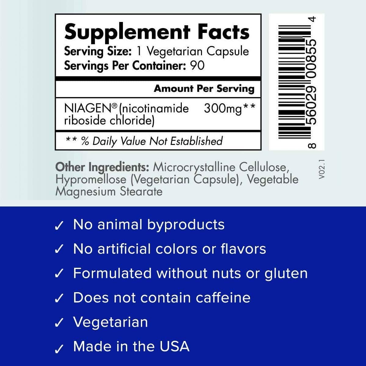 TRU NIAGEN Patented NAD+ Supplement – Anti-Aging & Cell Regeneration Support - GREEN MART LAND