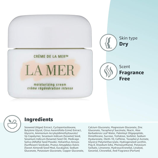 La Mer Moisturizing Cream – Hydrating Face Cream for Unisex (1 oz / 30ml)