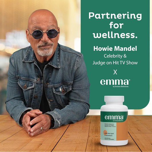 Emma Gut Health Supplement for Bloating & Gas Relief 60 Capsules