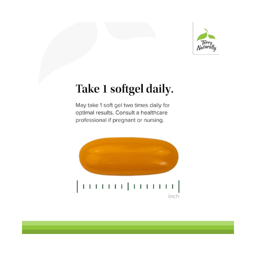 Terry Naturally CuraMed Superior Absorption Curcumin 750 mg Curcumin Complex 120 Softgels