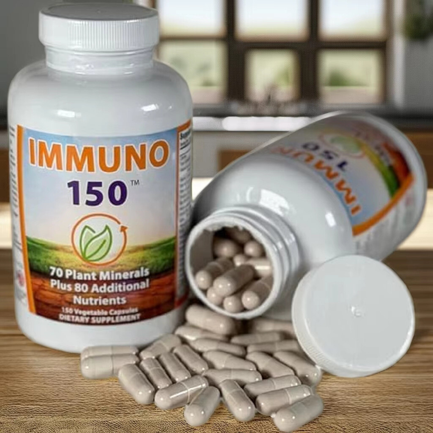 Immuno 150 Complete Immune Support Supplement 150 Veg Capsules