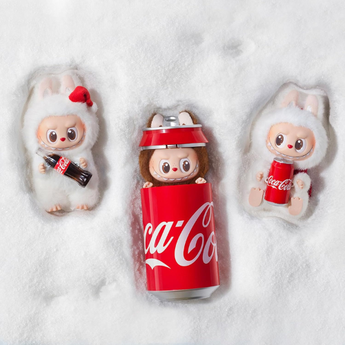 POP MART The Monsters – COCA-COLA Series Vinyl Blind Box Figures, 6-Piece Full Set (Random Designs)