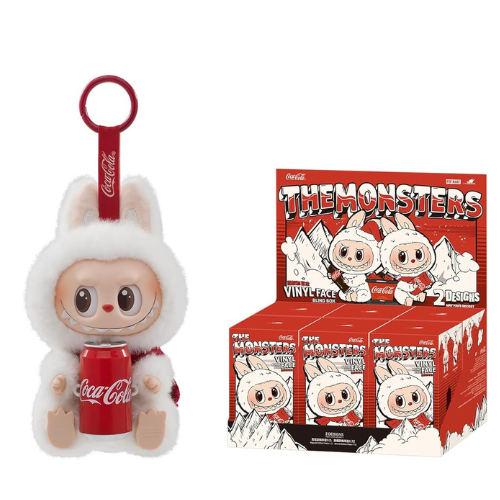 POP MART The Monsters – COCA-COLA Series Vinyl Blind Box Figures, 6-Piece Full Set (Random Designs)