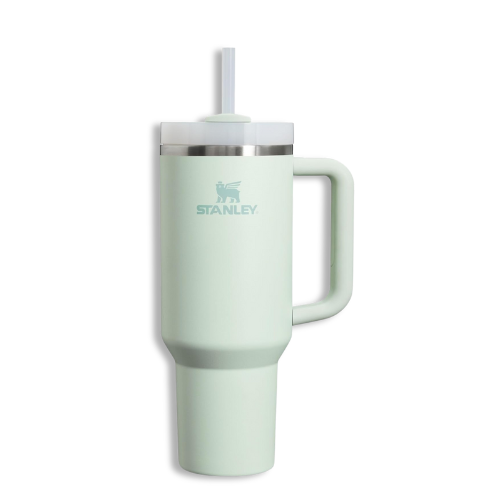 Stanley Quencher H2.0 Tumbler 40oz – Insulated Stainless Steel with Handle & Straw (Mist)