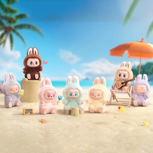 The Monsters Have a Seat Vinyl Plush Blind Box Figures (Pack of 6) by Pop Mart