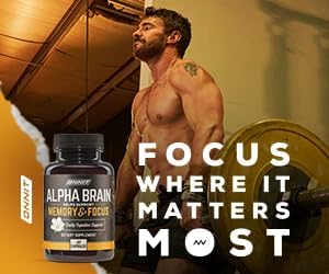 ONNIT Alpha Brain – Nootropic Brain Supplement for Focus and Mental Clarity