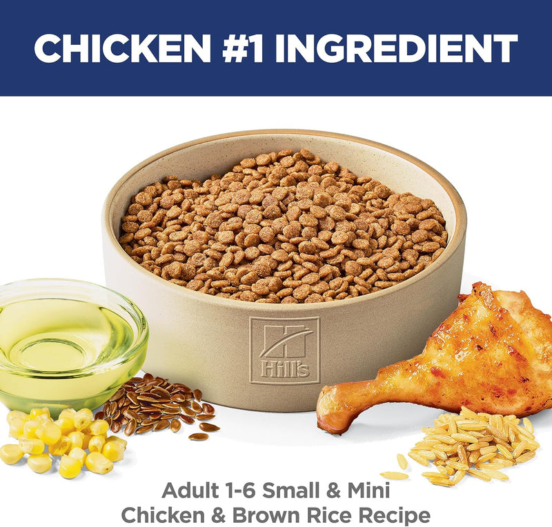Hill's Science Diet Small Breed Adult Dry Dog Food – Chicken & Brown Rice (4.5 lb)
