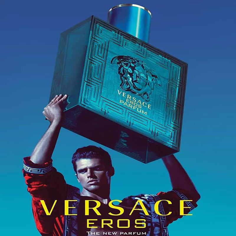Versace Eros Parfum for Men – 3.4 oz Eau de Parfum Spray