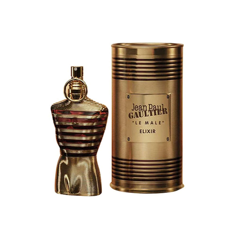 Jean Paul Gaultier Le Male Elixir Parfum Spray for Men – 4.2 oz (125 ml)
