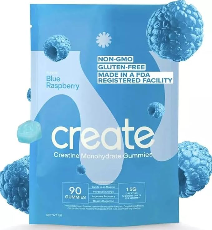 Creatine Monohydrate Gummies for Men & Women – Boost Strength & Performance - GREEN MART LAND