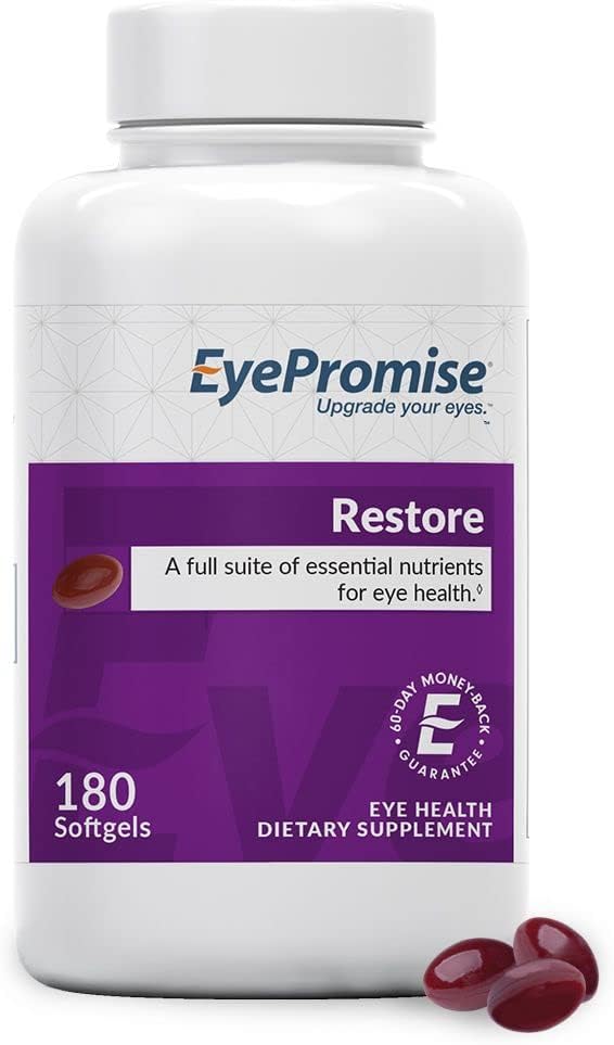 EyePromise Restore Supplement - Support Eye Health with 180 Softgel Capsules - GREEN MART LAND