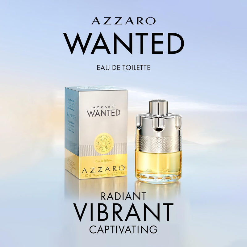 Azzaro Wanted Eau de Toilette – Fresh & Spicy Fragrance for Men