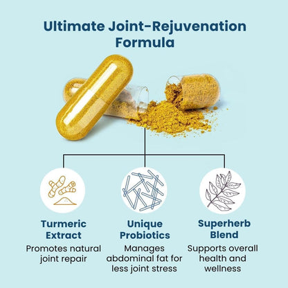 Provitalize Probiotic for Women with Turmeric & Moringa | Digestive Health, Menopause & Bloat Support | 60 Capsules