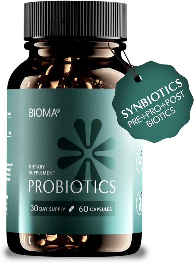 BIOMA Probiotics for Weight Management &amp; Digestive Health – 3-in-1 Gut Health Formula