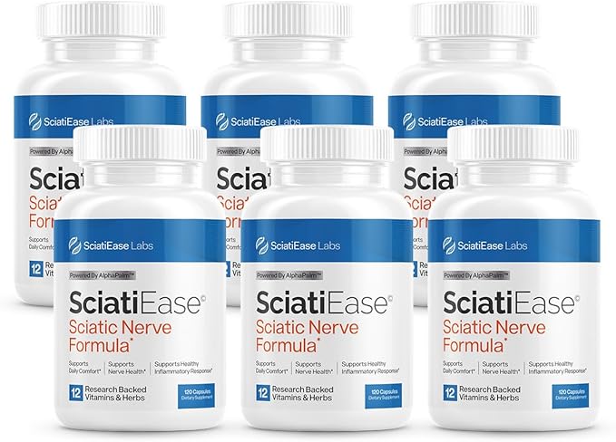 SciatiEase Sciatic Nerve Health Support - 120 Count