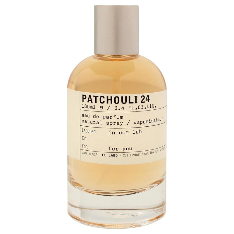 Le Labo Patchouli 24 Eau de Parfum Spray – Unisex Fragrance – 3.4 oz / 100 ml
