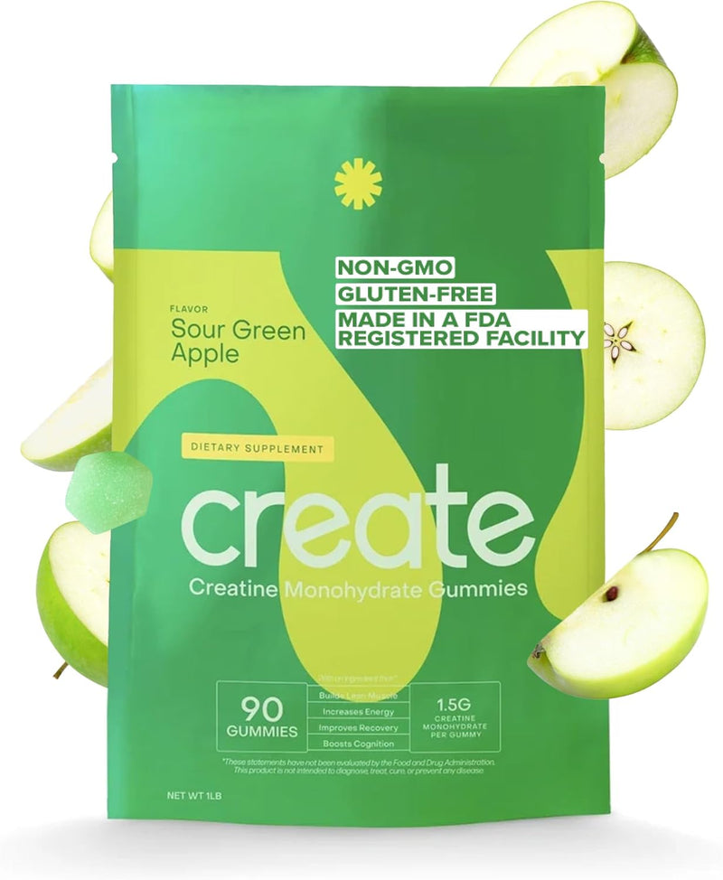 Creatine Monohydrate Gummies for Men & Women – Boost Strength & Performance - GREEN MART LAND