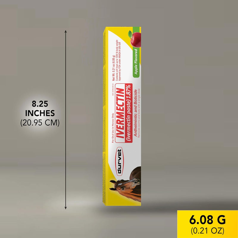 Durvet Ivermectin Paste Dewormer - 6.08g dose