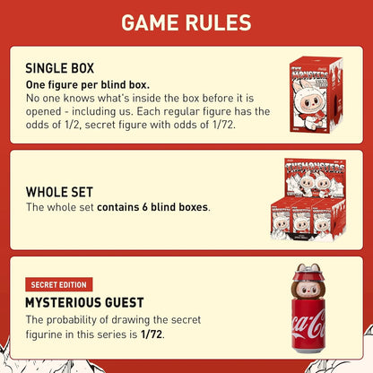 Labubu The Monsters Coca-Cola Series 1 Blind Box By Pop Mart