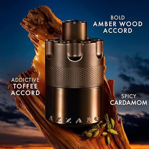 Azzaro The Most Wanted Eau de Parfum Intense – Seductive Woody Fragrance for Men