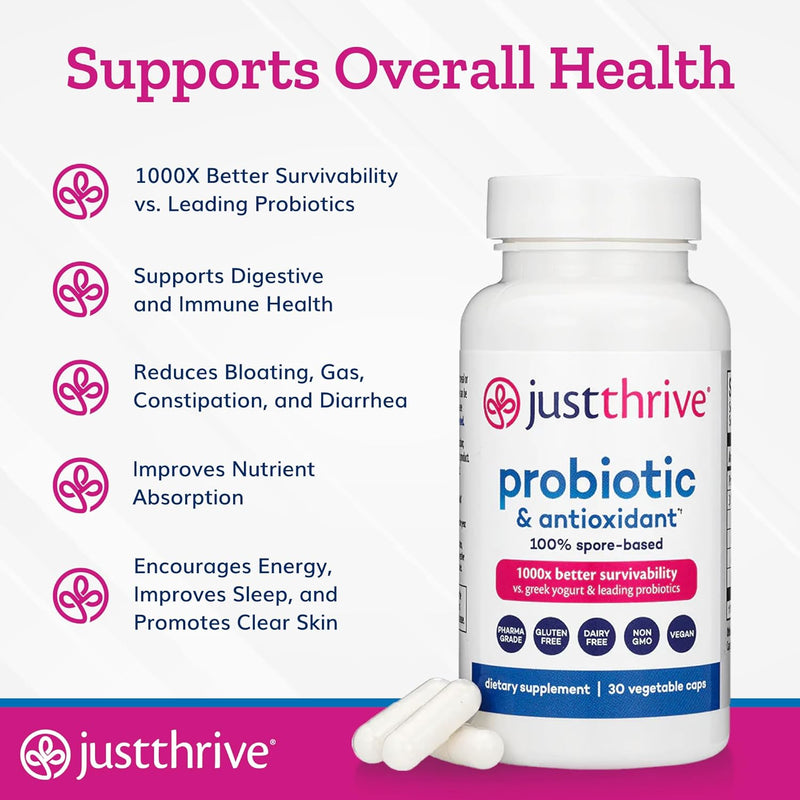 Just Thrive Probiotic & Antioxidant Supplement - GREEN MART LAND
