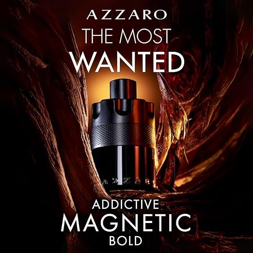 Azzaro The Most Wanted Eau de Parfum Intense – Seductive Woody Fragrance for Men
