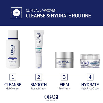 Obagi Hydrate Luxe Ultra-Rich Night Moisturizer – Non-Comedogenic, Peptide & Tara Seed Extract