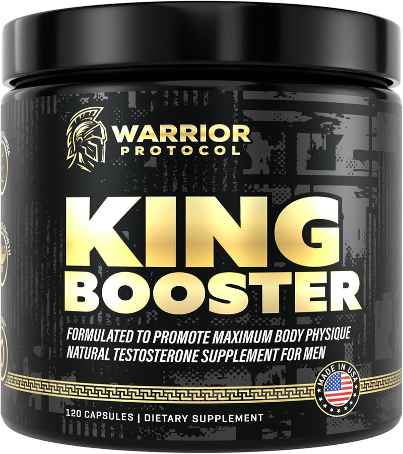 Testosterone Support for Men - Male Enhancing Supplements & Vitality Pills - 120 Count - GREEN MART LAND