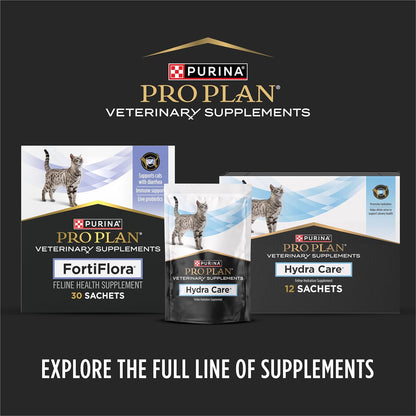 Purina Pro Plan FortiFlora Cat Probiotic Supplement – 30 Count Box for Digestive Balance & Diarrhea Relief