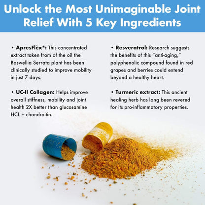 Instaflex Advanced Joint Support with UC-II Collagen & Herbal Blend – 60 Capsules