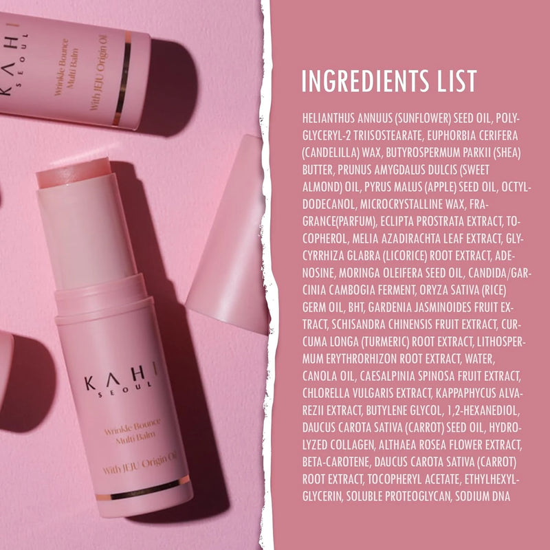 KAHI Wrinkle Bounce Multi Balm – All-in-One Anti-Aging Skincare Solution - GREEN MART LAND