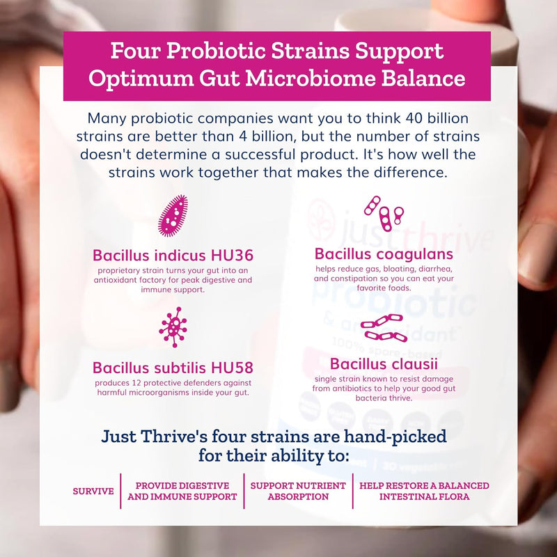 Just Thrive Probiotic & Antioxidant Supplement - GREEN MART LAND