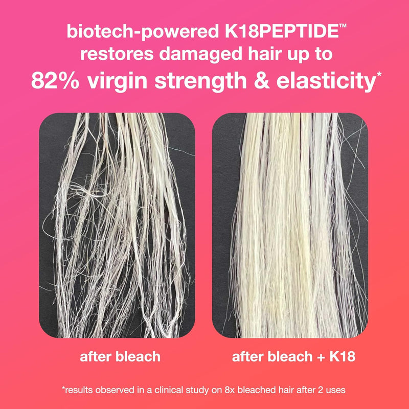 K18 Leave-In Molecular Hair Mask – Repair and Revive Dry, Damaged Hair