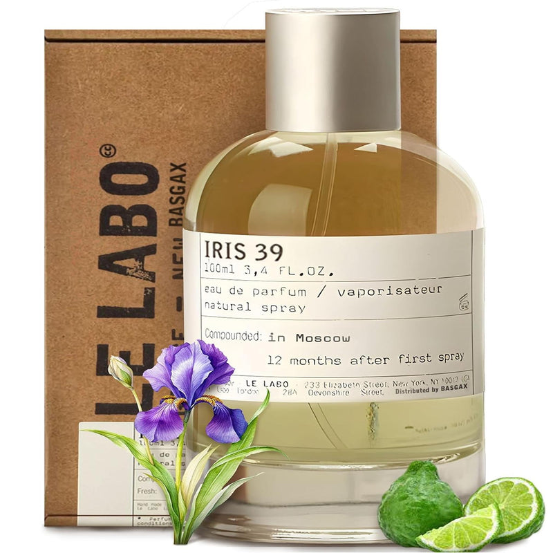 IRIS 39 Eau de Parfum Spray – Unisex Fragrance – 3.4 oz (100 ml)