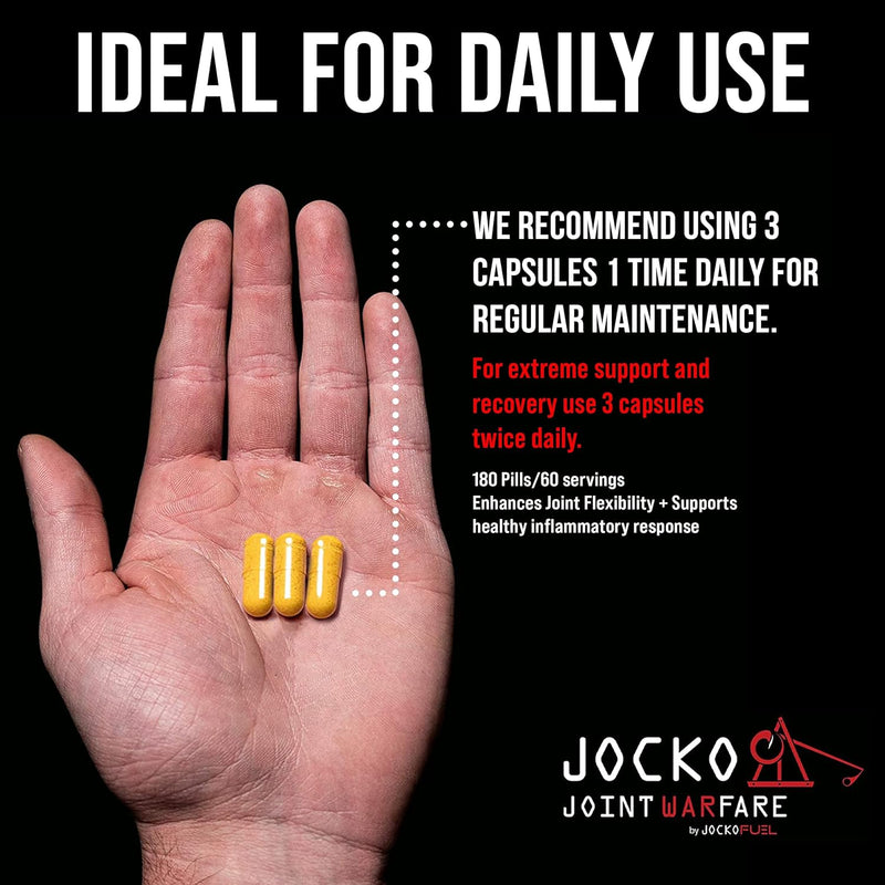 Jocko Fuel Joint Support Supplement 180 Capsules - GREEN MART LAND