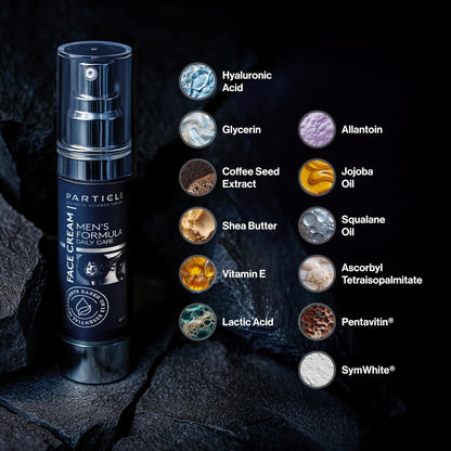 Particle 6-in-1 Face Cream for Men – Daily Hydrating Moisturizer (1.7 fl. oz / 50 ml)