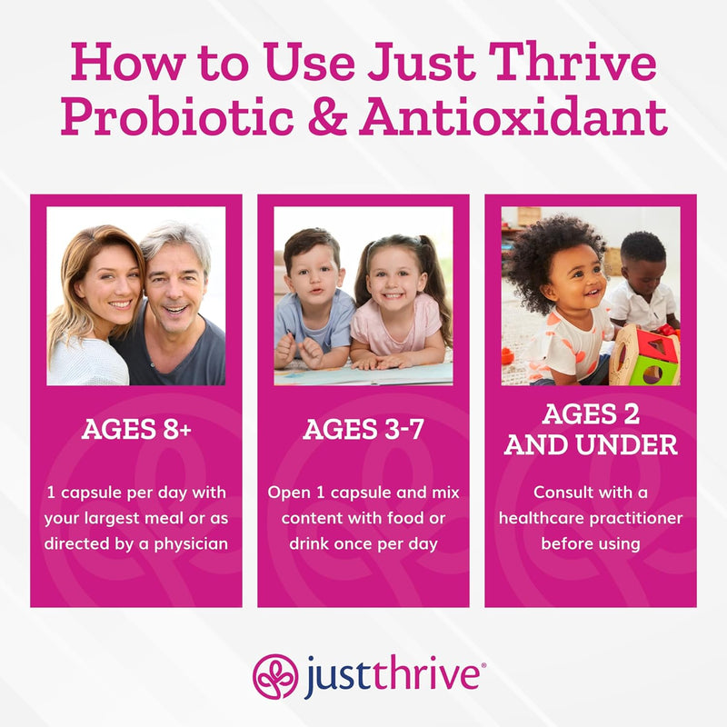 Just Thrive Probiotic & Antioxidant Supplement - GREEN MART LAND