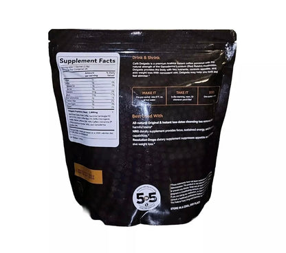 Coffee Delgada Premium Instant Coffee with Ganoderma Lucidum Mushroom – 25 Sachets - GREEN MART LAND