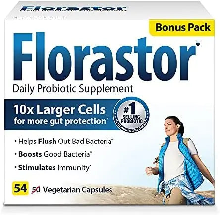 Florastor Probiotics for Digestive & Immune Health