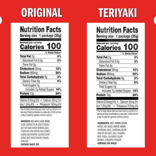 Jack Link's Beef Jerky Variety Pack - Protein Snacks Made with 100% Beef - GREEN MART LAND