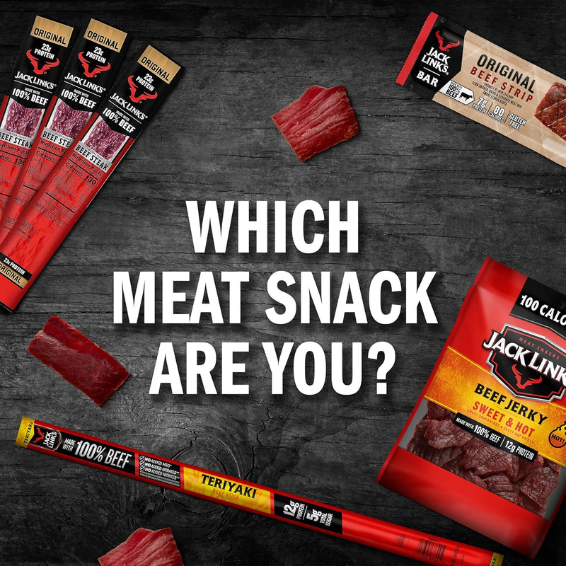 Jack Link's Beef Jerky Variety Pack - Protein Snacks Made with 100% Beef - GREEN MART LAND