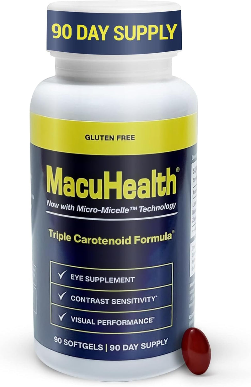 Macuhealth Triple Carotenoid Formula – Advanced Eye Vitamins for Adults