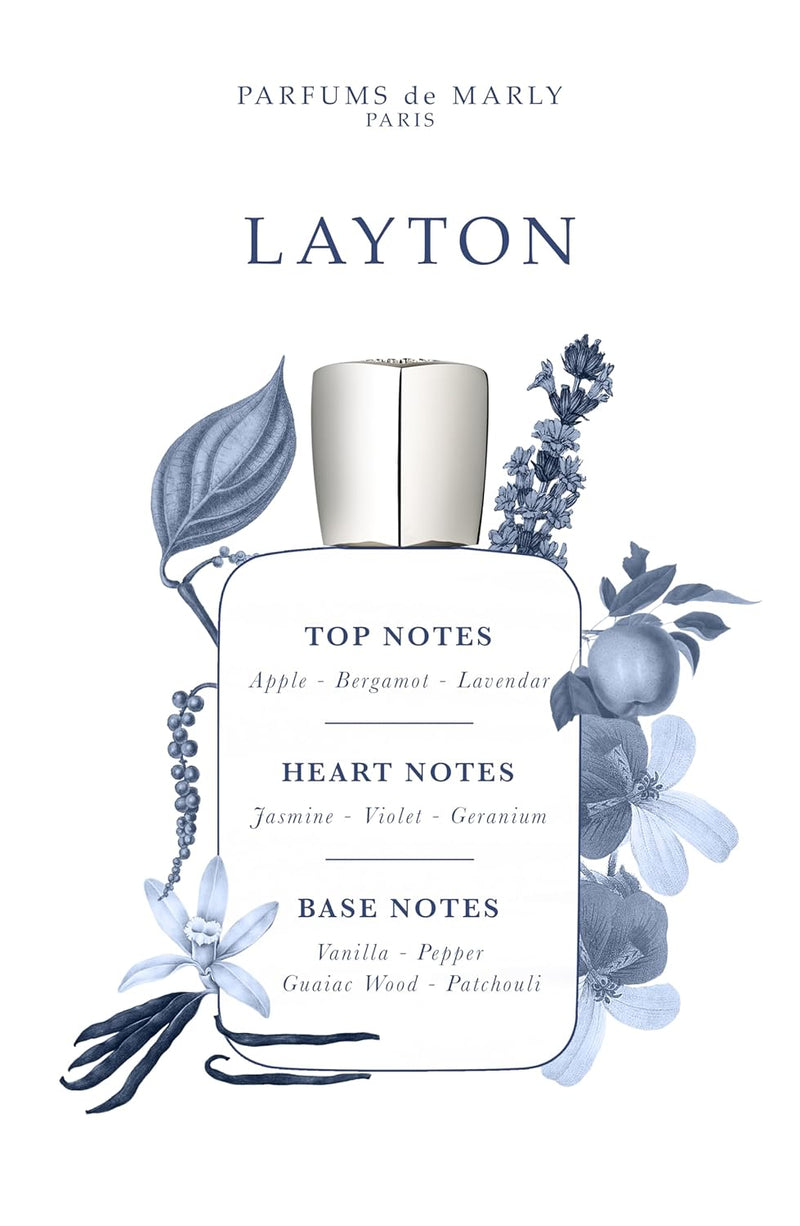 Parfums de Marly Layton Exclusif – Intense & Sophisticated Eau de Parfum for Men (4.2 oz) - GREEN MART LAND