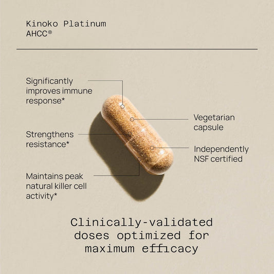 Quality of Life Premium Kinoko Platinum AHCC Herbal Supplement – Immune Support Formula - GREEN MART LAND