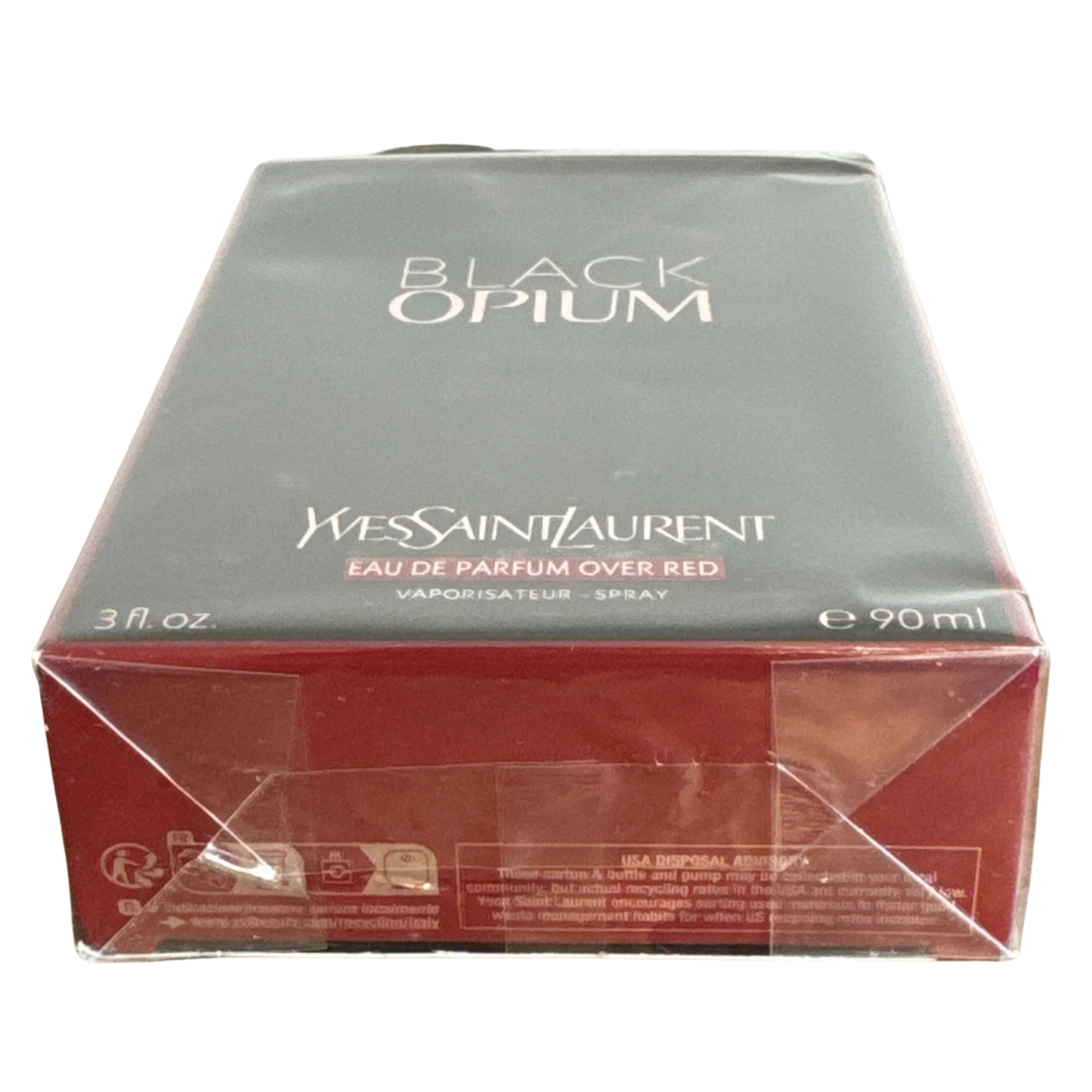 Yves Saint Laurent Black Opium Over Red Eau De Parfum for Women 3.0 oz. 90ml