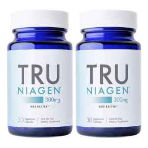 TRU NIAGEN Patented NAD Supplement for Anti Aging and Cell Regeneration, 300mg Niagen, 30 Servings